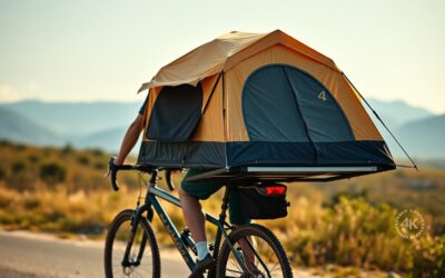 How to Carry a Tent on Your Bike Without Losing Balance