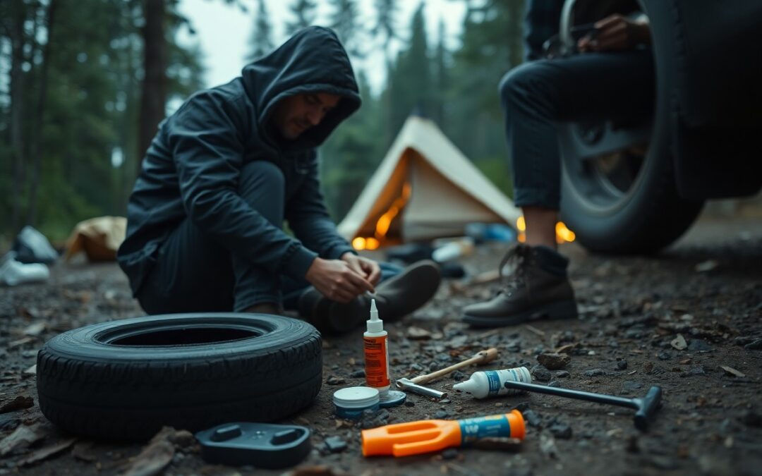 How to Fix a Puncture Fast When You’re Off-Grid